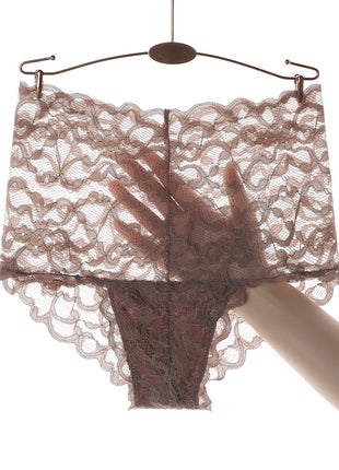 Mesh Hollow High Waist Hip Lift Panties