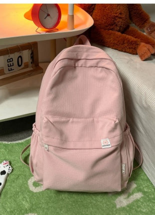Cute Candy-colored High School Simple Large-capacity Backpack