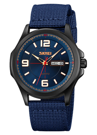 Round Luminous Waterproof Quartz Watch