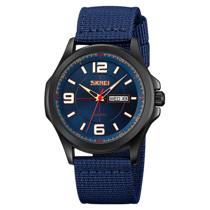 Round Luminous Waterproof Quartz Watch