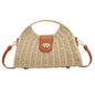 Fashion Straw Clash Handbag