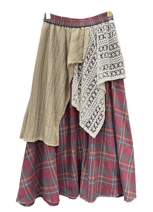 Irregular Stitching Skirt