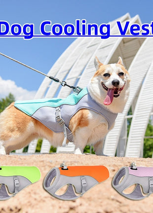 Summer Cooling Vest Heat Resistant Breathable Sun-proof Clothing