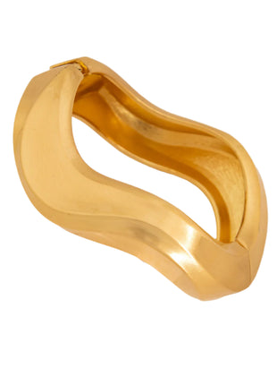 Light Luxury Irregular Alloy Bangles