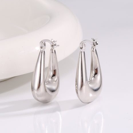 Niche Cold Scenery Surface U-shaped Earrings