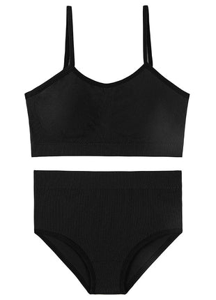 No Steel Ring Comfortable Breathable Bra & Panties Set