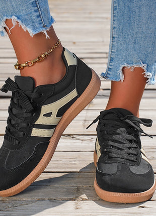 Retro German Faux Leather Sneaker