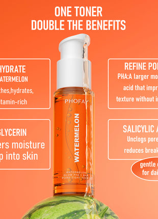 Phofay Watermelon Glow PHA + BHA Pore-tight Toner
