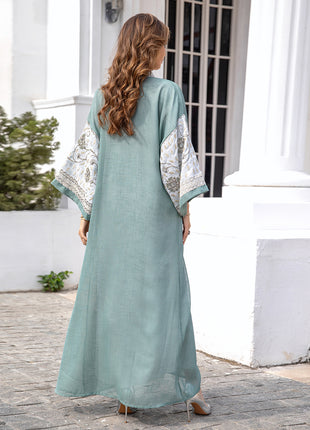 Robe New Embroidered Dress