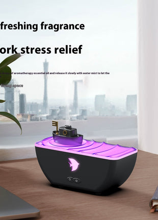 Mini Ship Aroma Diffuser Air Humidifier USB Type C