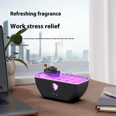 Mini Ship Aroma Diffuser Air Humidifier USB Type C