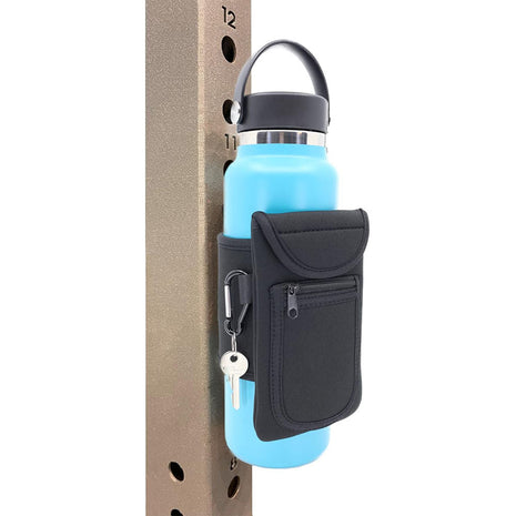 Gym Portable Magnetic Kettle Cover with Phone Pouch