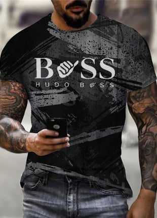 Casual Printed Fashion Short Sleeve