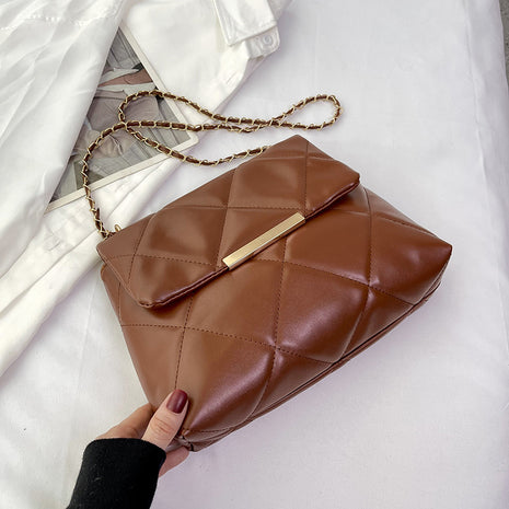 Crossbody Diamond Embroidery Chain Bag