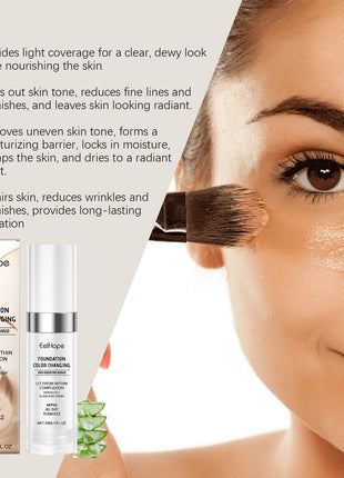 EelHope Temperature Change Concealing Foundation Natural Moisturizing