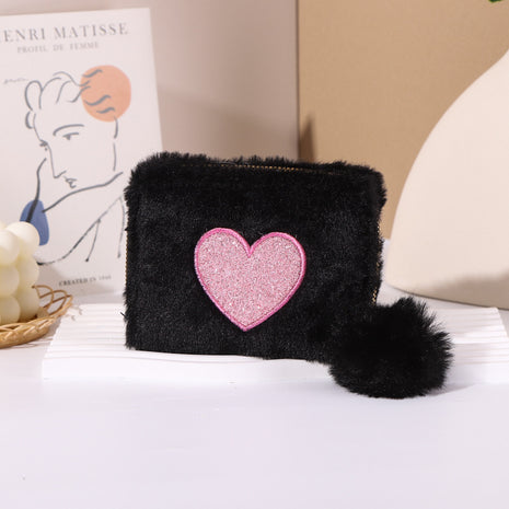 Plush Love Coin Purse