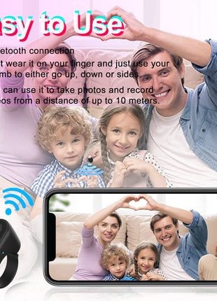 Bluetooth Fingertip Remote Control Ring
