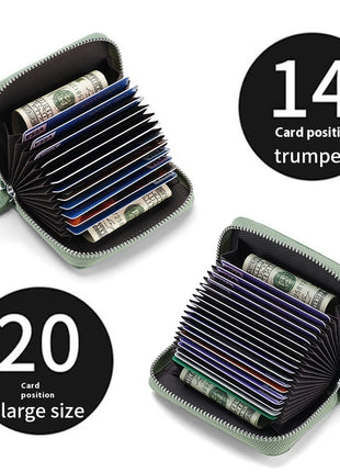 RFID Leather Card Wallet