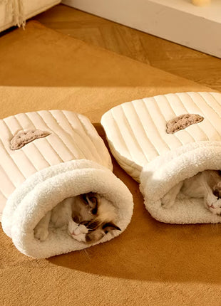 Sleeping Pet Nest Bag Warm Closed Pocket