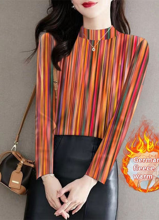 Warmer Half Turtleneck Bottoming Shirt - 7 Designs