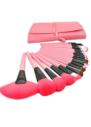 24 PCs Makeup Brush With Horsehair Makeup Full Set