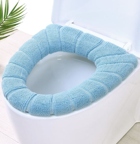Elastic Thickened Toilet Seat Cushion – Fits O, U & V-Shaped Seats