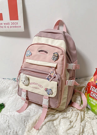 Mori All-match Backpack Large Capacity Shoulders