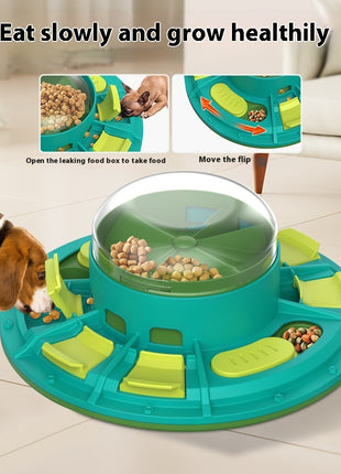 Interactive Dog Puzzle IQ Improvement and Slow Feeding Nutritious Non-Electric Plastic