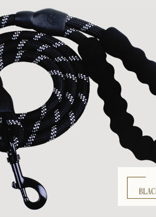 Reflective Leash Nylon Rope for Small, Medium & Large Dogs