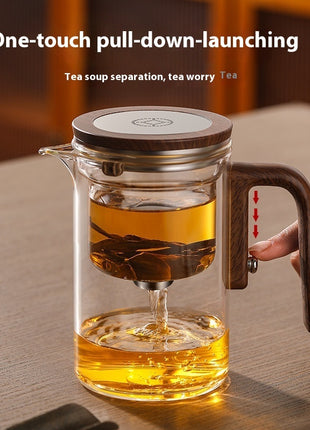 Magnetic Glass Teacup – Elegant Design, Pure Flavour