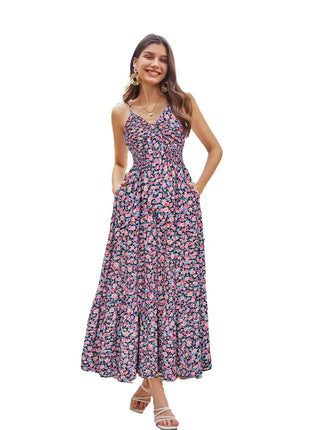Bohemian Slip Vacation Dress