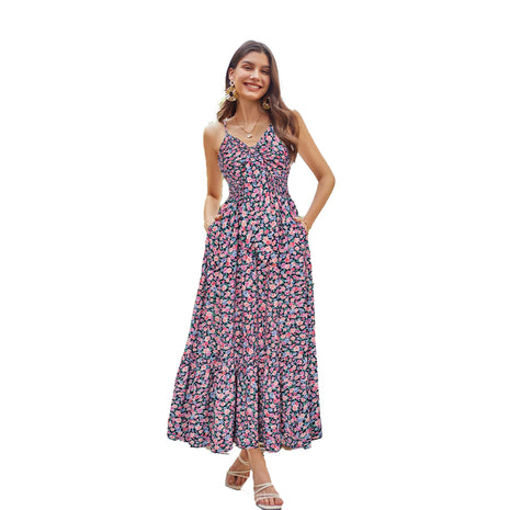 Bohemian Slip Vacation Dress