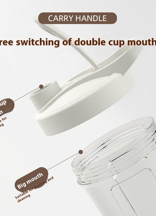 400ml USB Rechargeable Electric Mixer Bottle – for Gym, Coffee & Shakes