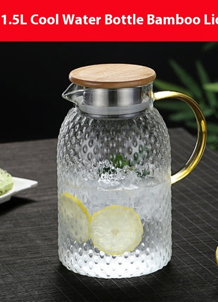 Borosilicate Transparent Glass Pitcher