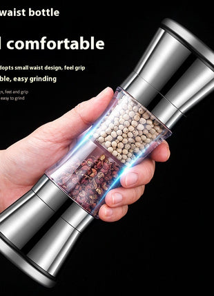 304 Double-headed Stainless Steel Adjustable grinding coarseness