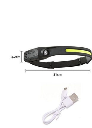Silicone Sensor LED Headlamp