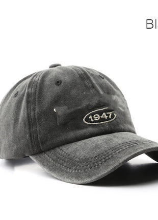 Vintage Washed Denim Baseball Cap