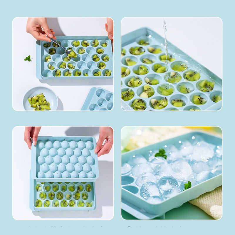 Ice Tray 3D Round Ice Molds