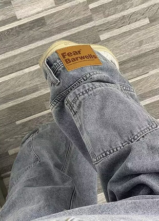 Straight Loose Wide-leg Bell-bottoms Jeans