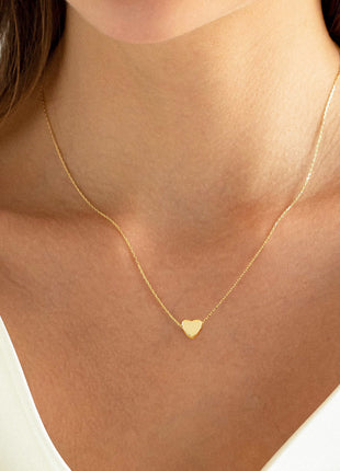 Minimalist Heart-shaped Necklace
