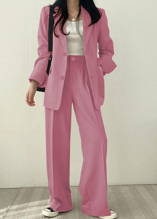 Korean Style Casual Suit Set