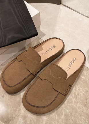 Women's Soft Bottom Ankle Shoes Round Toe Flats