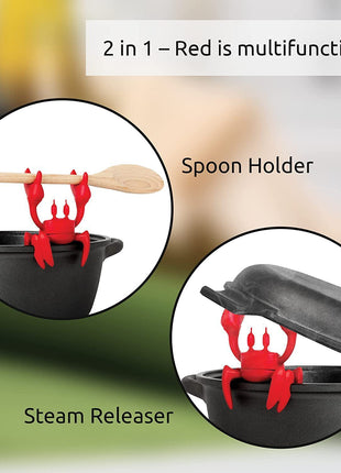 Crab Pot Side Clip Silicone Stand