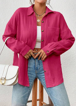 Autumn Drop Shoulder Blouse