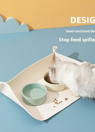 Pet Bowl Placemat Eating Mat
