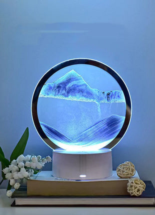 Creative 3D Quicksand Table Lamp
