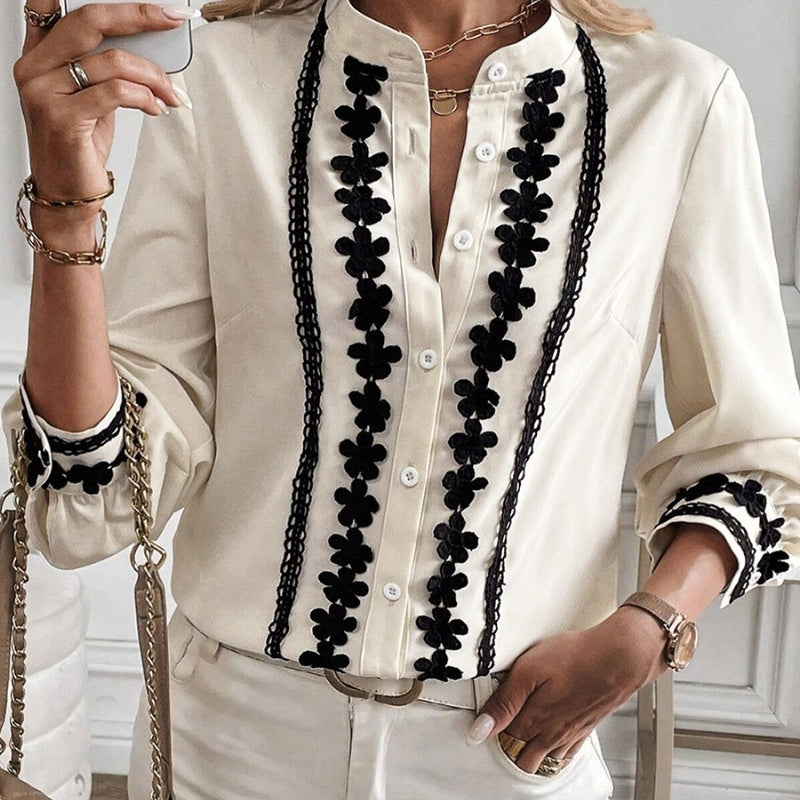 Single Row Multi-Buckle Long Sleeve Shirt