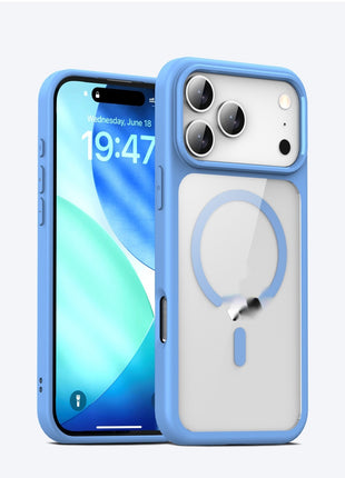 iPhone 17 Drop-proof Soft Edges Hard Shell Case