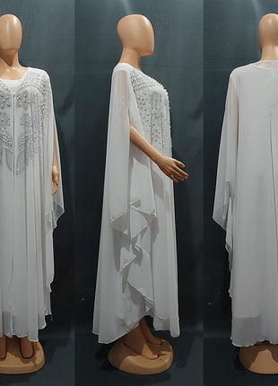 Flowers Long Gown Dress