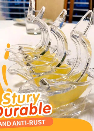 Manual Lemon Juicer Transparent Acrylic Squeezer Kitchen Tools Gadgets